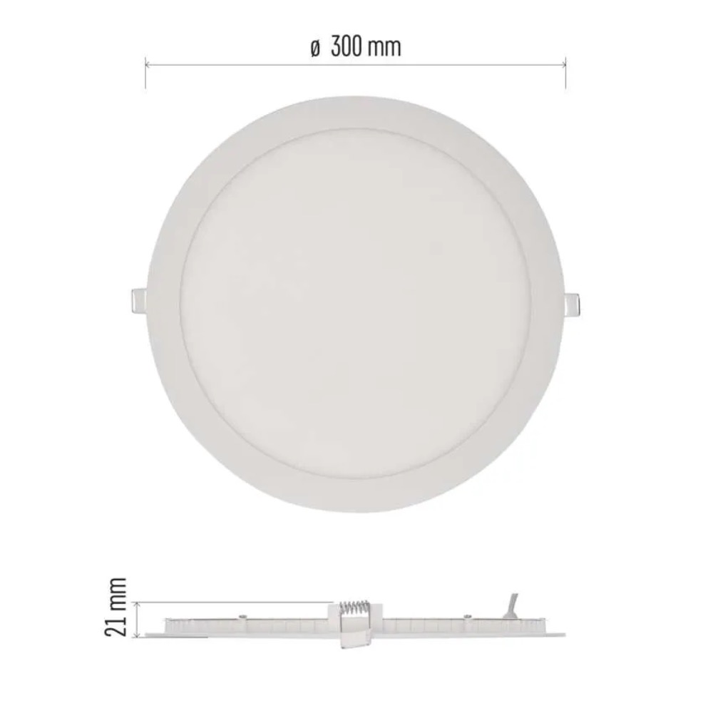 LED ALLVALGUSTI 25W 30CM NEXXO VALGE 2000LM EMOS - Image 8