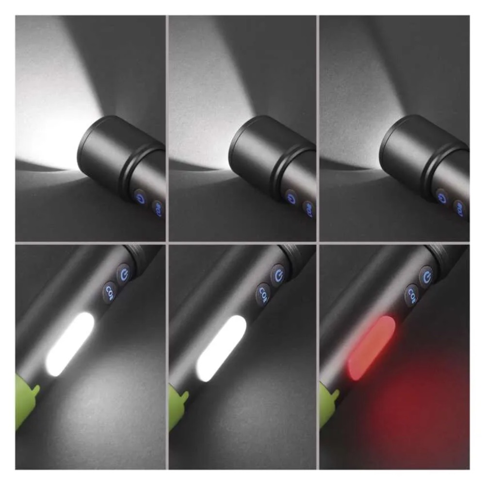 TASKULAMP LAETAV 600LM PUNANE/ROHELINE/SININE EMOS - Image 4