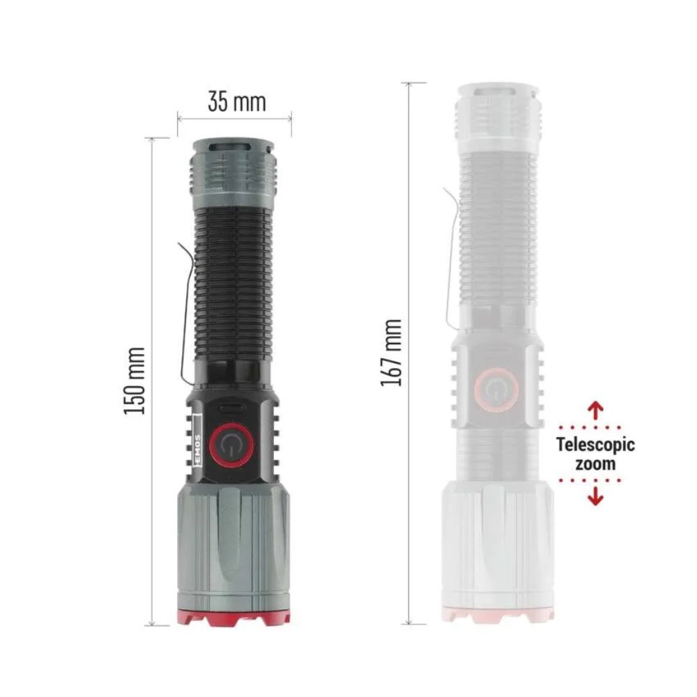 TASKULAMP METALL LED 1200LM LAETAV P3121 EMOS - Image 2