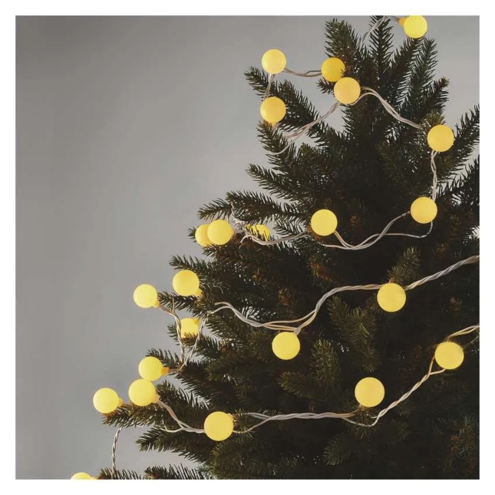 VALGUSKETT BIG CHERRY 4M 40LED SOE VALGE IP44 EMOS - Image 4