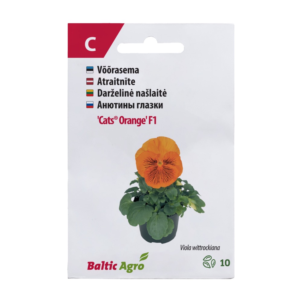 VÕÕRASEMA CATS ORANGE BALTIC AGRO