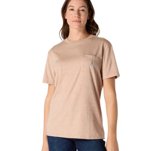 T-SÄRK NAISTE WK87 CARHARTT ICONIC S LIGHT TAUPE NEP