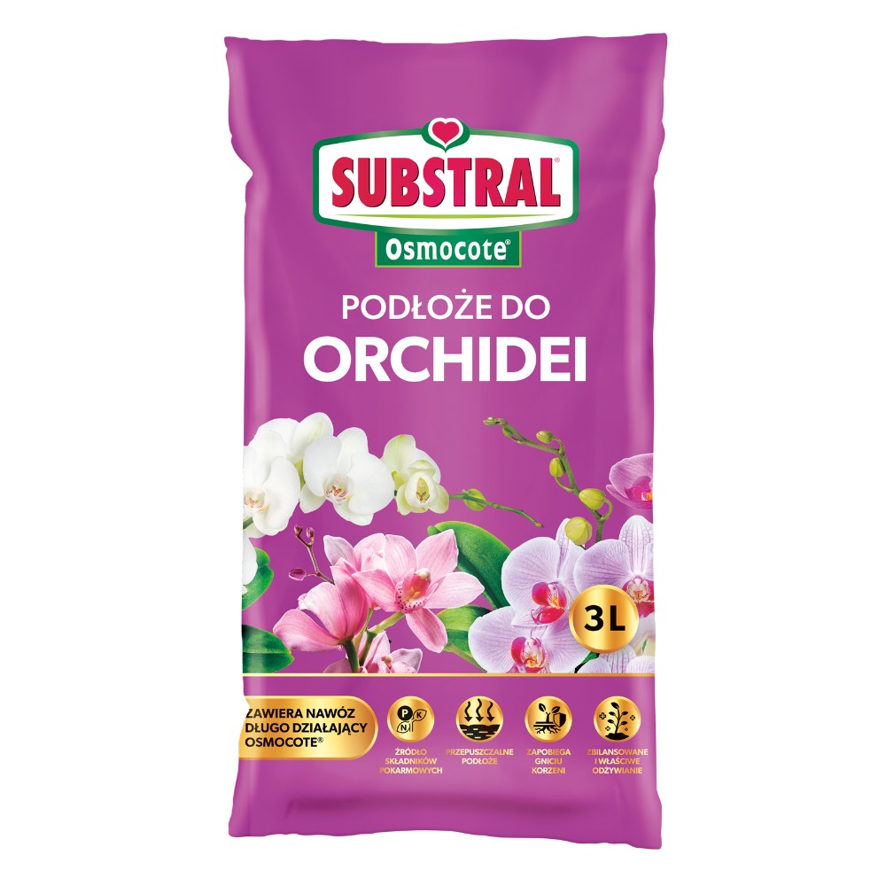 ORHIDEEMULD SUBSTRAL 3L+OSMOCOTE