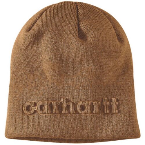 MÜTS CARHARTT 107002 PRUUN PRESSITUD LOGO