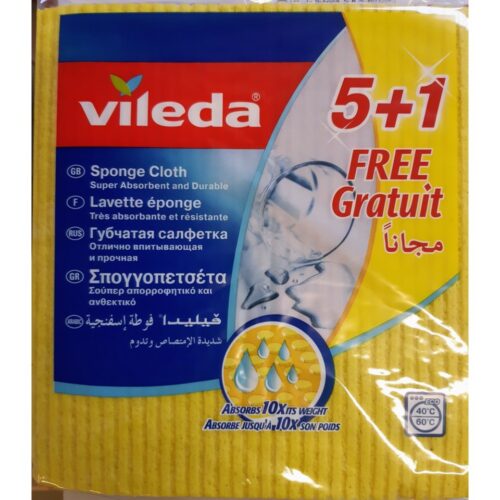 SVAMMLAPP AQUA 5+1 VILEDA