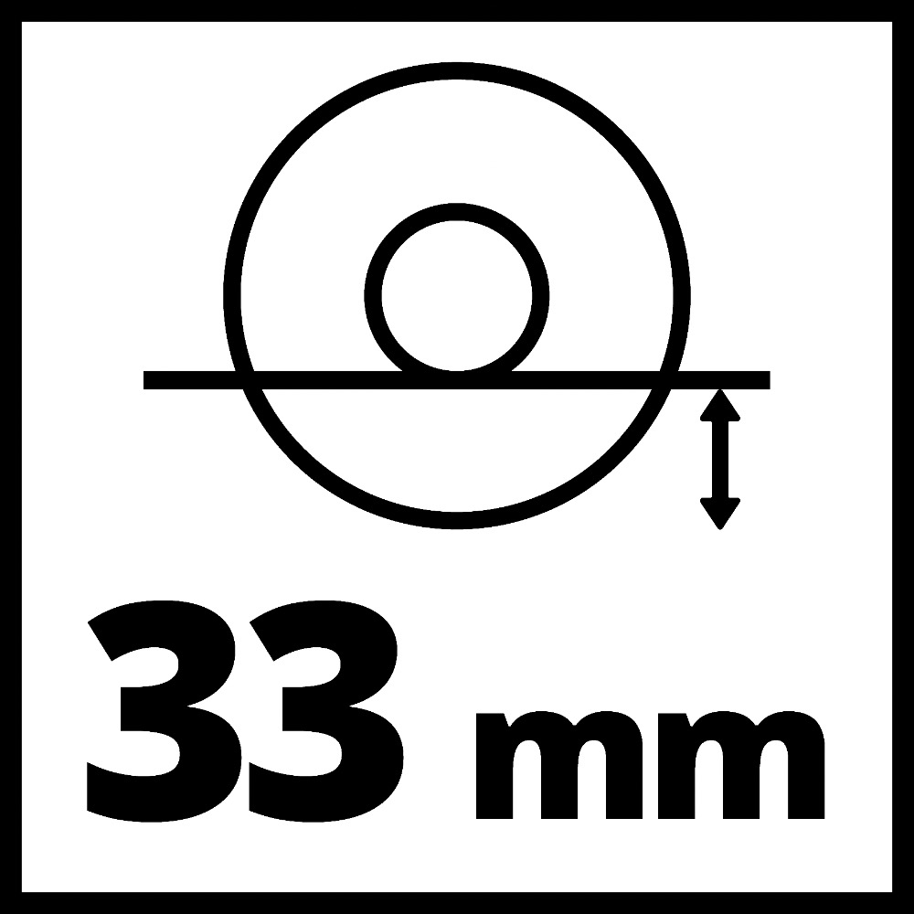 AKUKETASLÕIKUR EINHELL TP-AG 18/125 F LI BL SOLO - Image 2