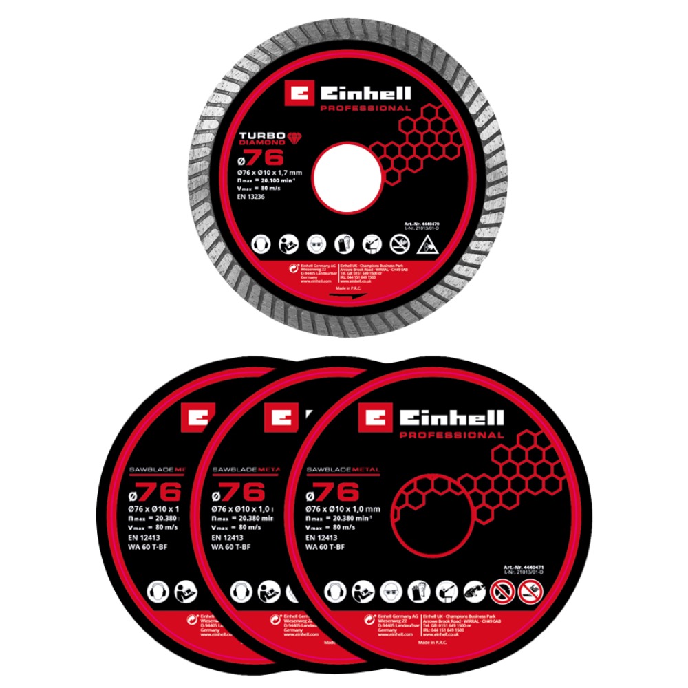 AKUMULTILÕIKUR EINHELL TP-CO 18/76-C LI BL SOLO - Image 11