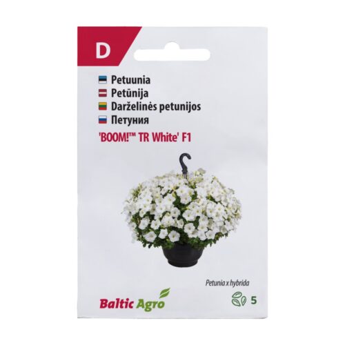 PETUUNIA BOOM! TR WHITE BALTIC AGRO