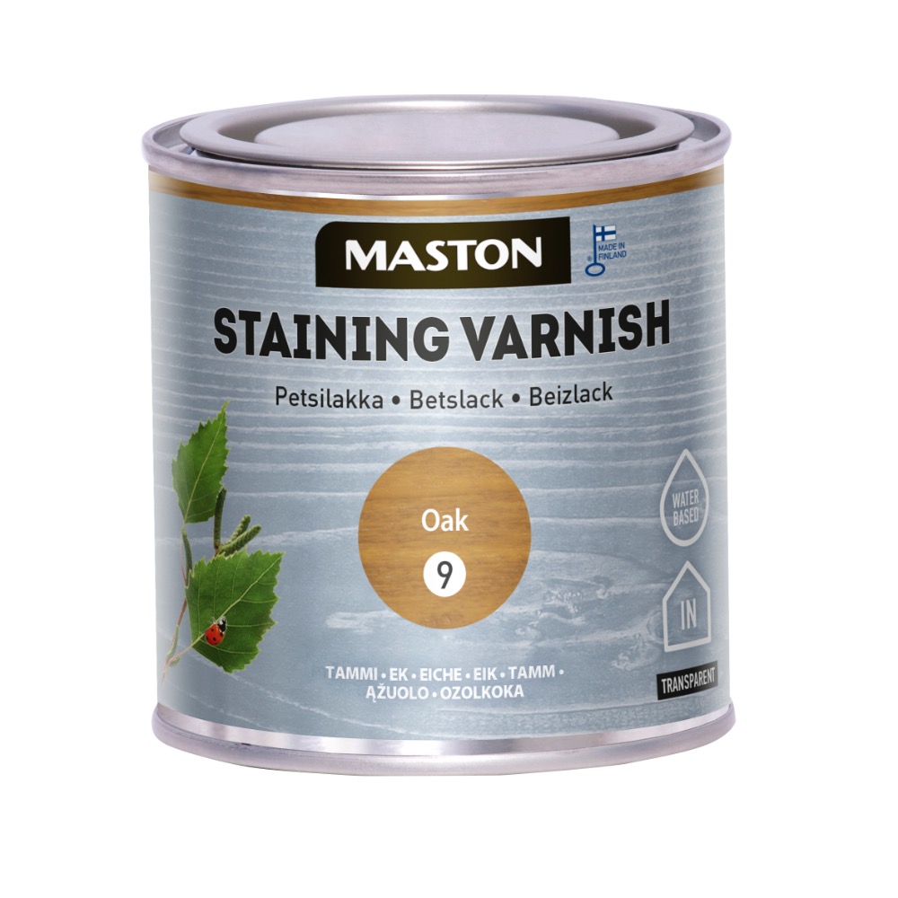 PEITSLAKK 9 TAMM 250 ML MASTON