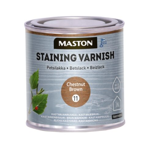 PEITSLAKK 11 KASTANIPRUUN 250 ML MASTON