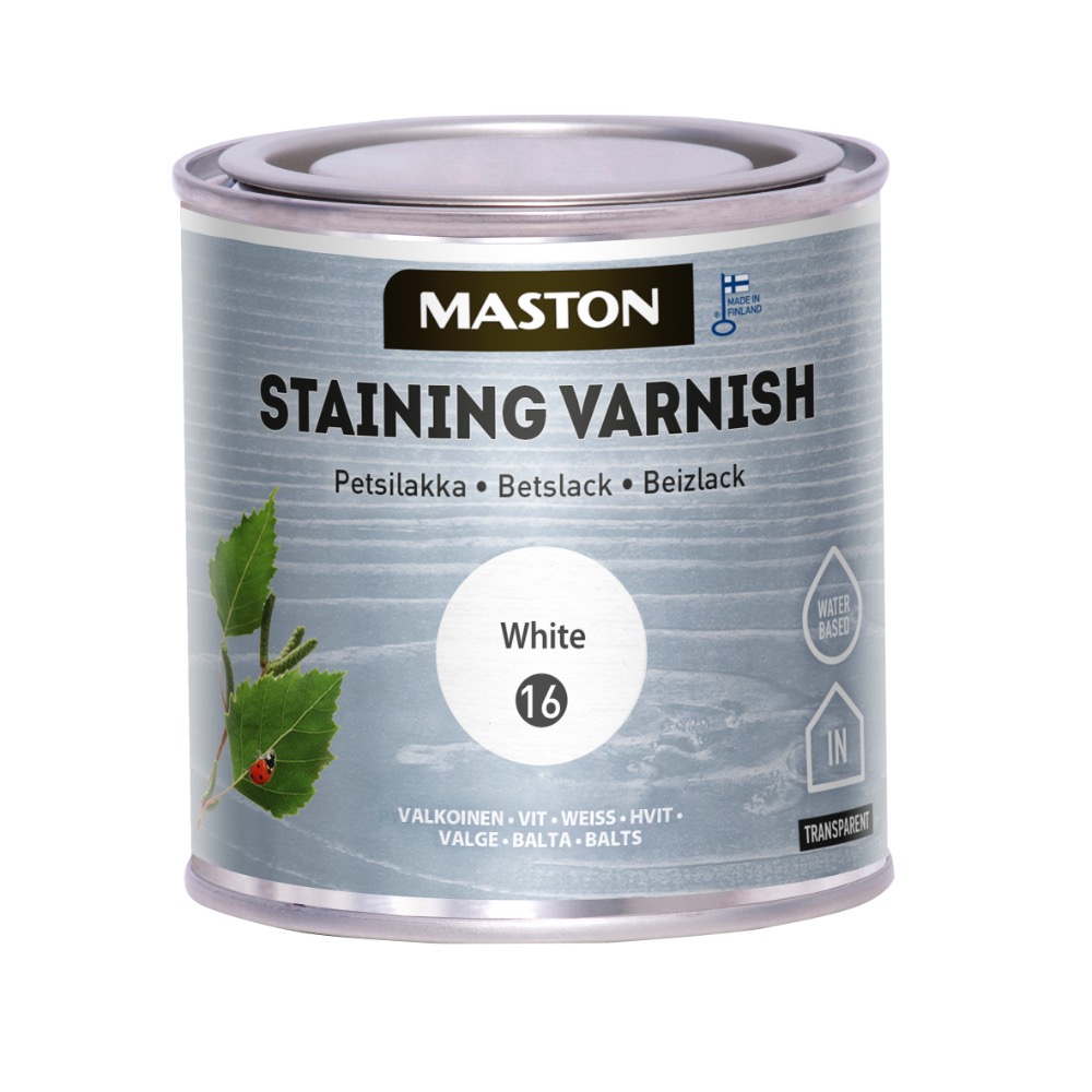 PEITSLAKK 16 VALGE 250 ML MASTON