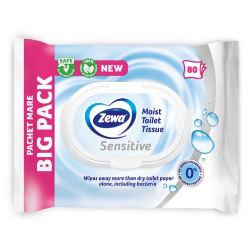 WC PABER ZEWA NIISKE SENSITIVE 80TK