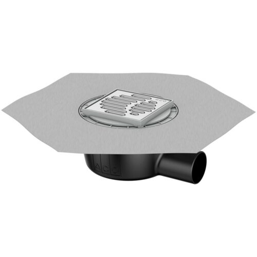 TRAPP ACO HORISONTAALNE DN50 100*100MM MADAL, SLOT REST, 0,8L/S