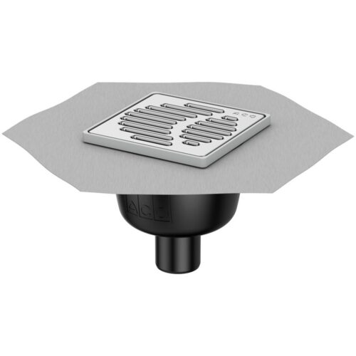 TRAPP ACO VERTIKAALNE DN50 150*150MM, SLOT REST, 1,1L/S