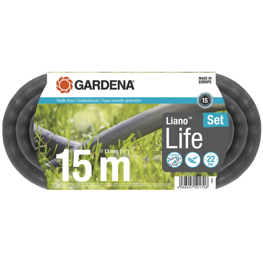 VOOLIK LIANO LIFE GARDENA 13MM (1/2") 15M