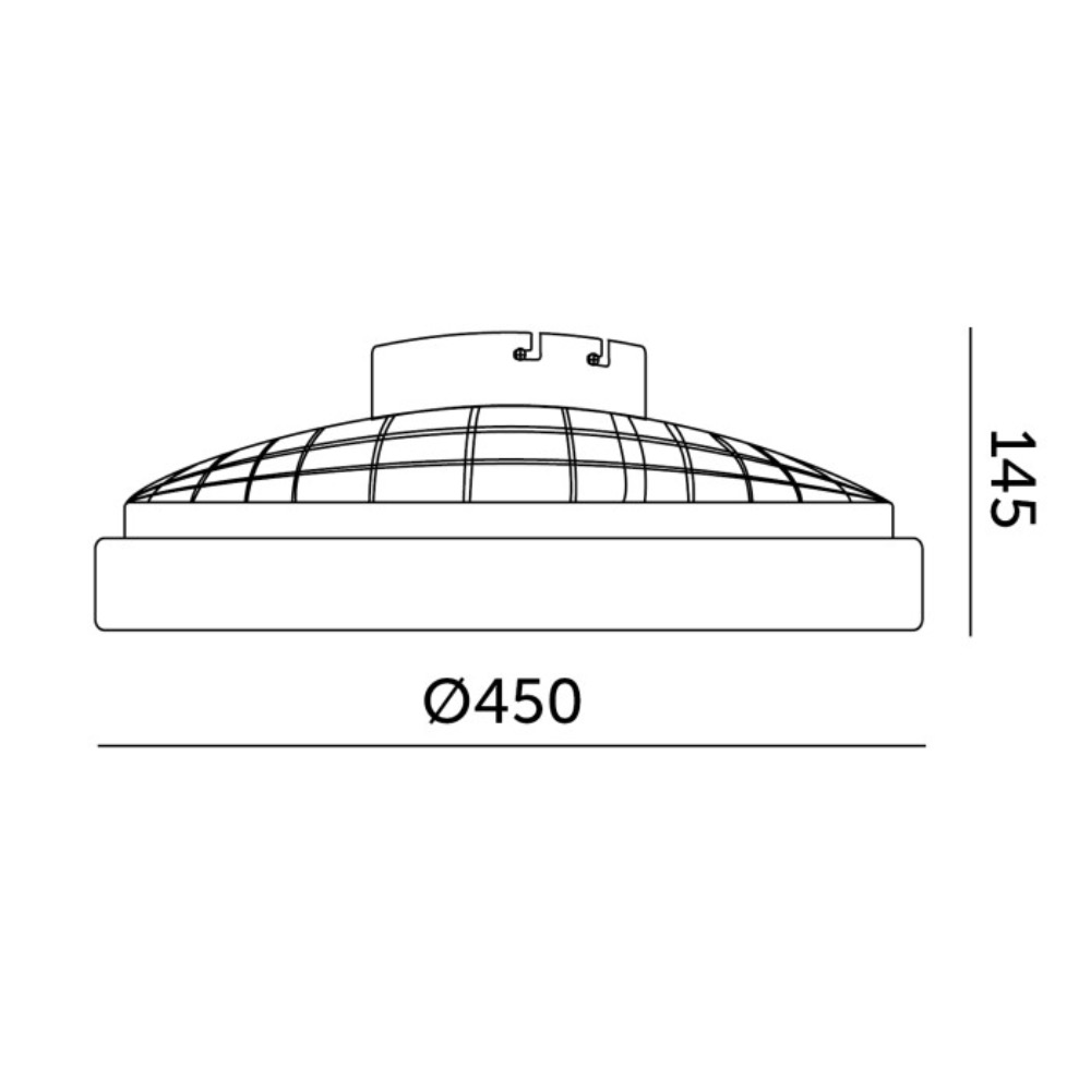 LAEVENTILAATOR VALGUSTIGA VENTELUX 15W+24W 45CM CCT KOBI - Image 3