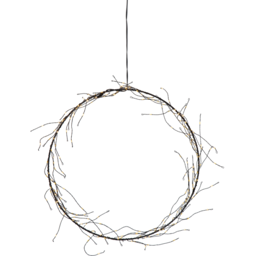 RIPPUV DEKORATSIOON 35CM 200LED IP20 MUST