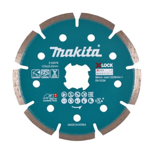 TEEMANTKETAS MAKITA X-LOCK 125*22,2MM